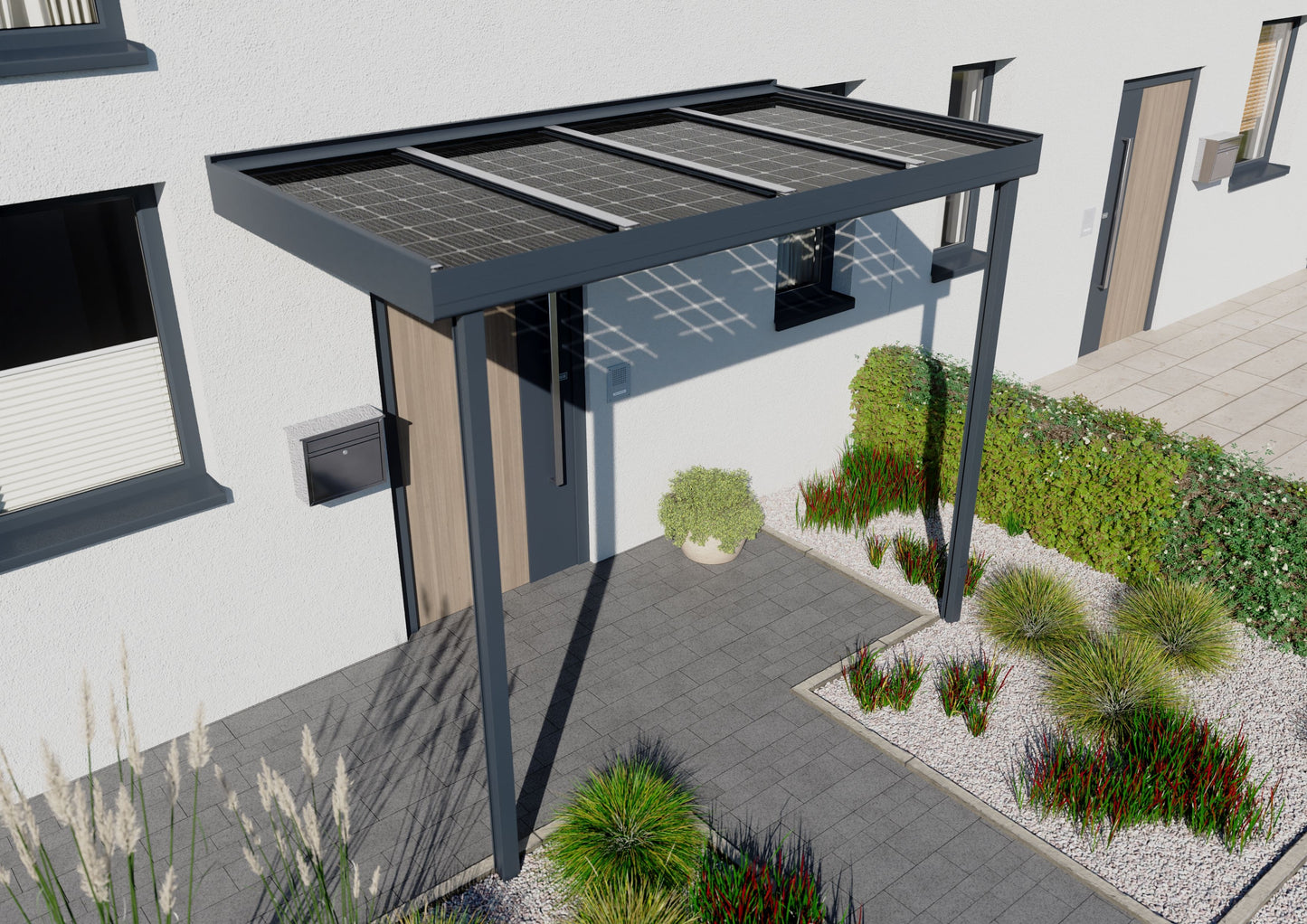PREMIUM SOLARVORDACH · 3,00 m breit