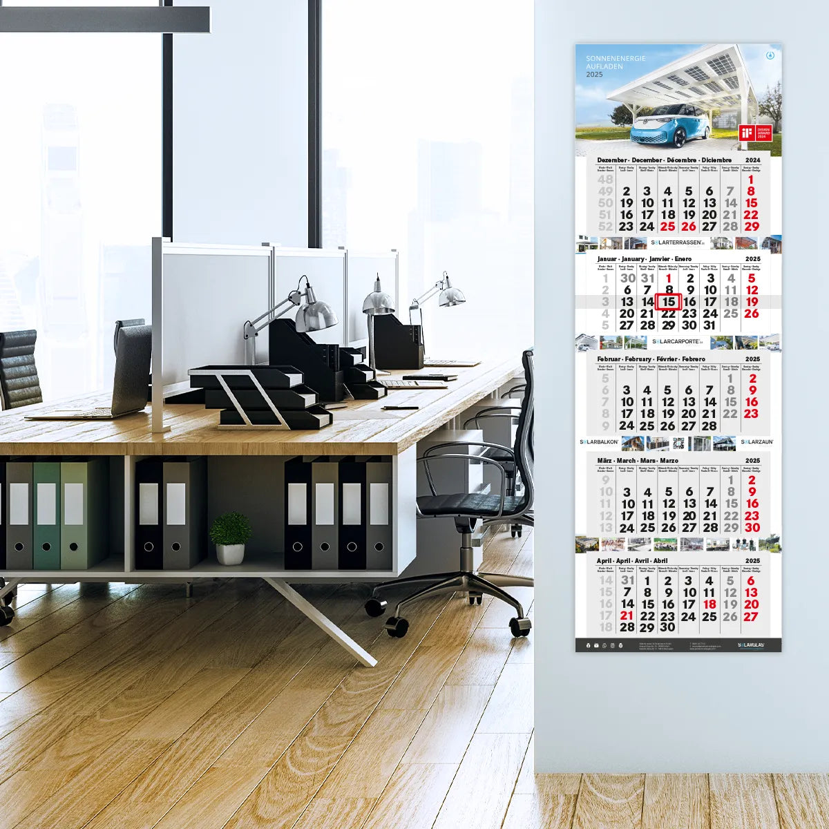 XXL Wandkalender 2025
