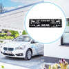 Solarglas Kennzeichenhalter