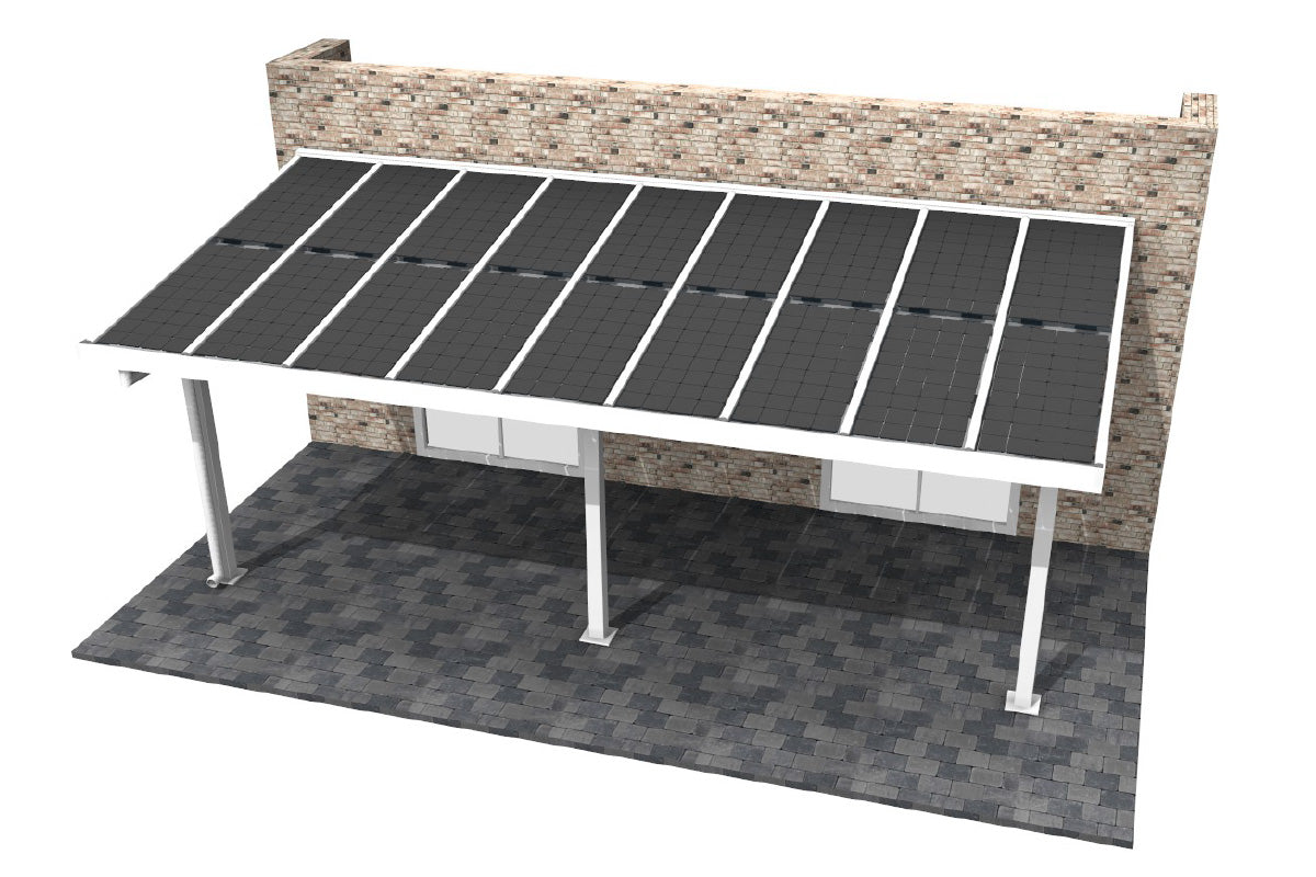 Aktion: Premium Solarterrasse 6,63 m (B) x 3,10 m (T)