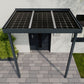PREMIUM SOLARVORDACH · 2,25 m breit