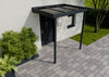 PREMIUM SOLARVORDACH · 2,25 m breit