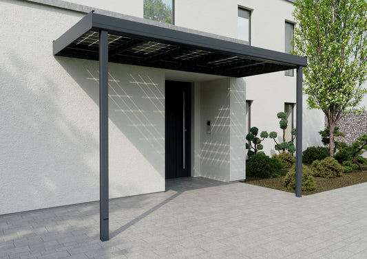 PREMIUM SOLARVORDACH · 3,73 m breit