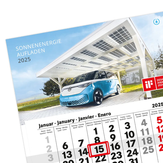 XXL Wandkalender 2025