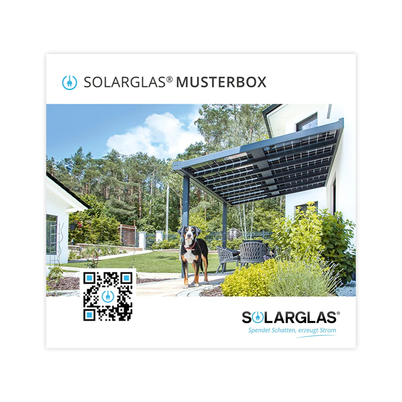 Solarglas Musterbox