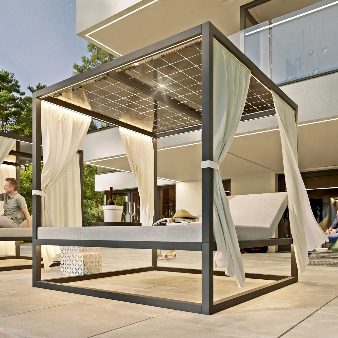 Premium Solar Lounge Light