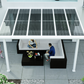 Solarterrasse Tiefe 3.10 m x Breite bis 9.00 m