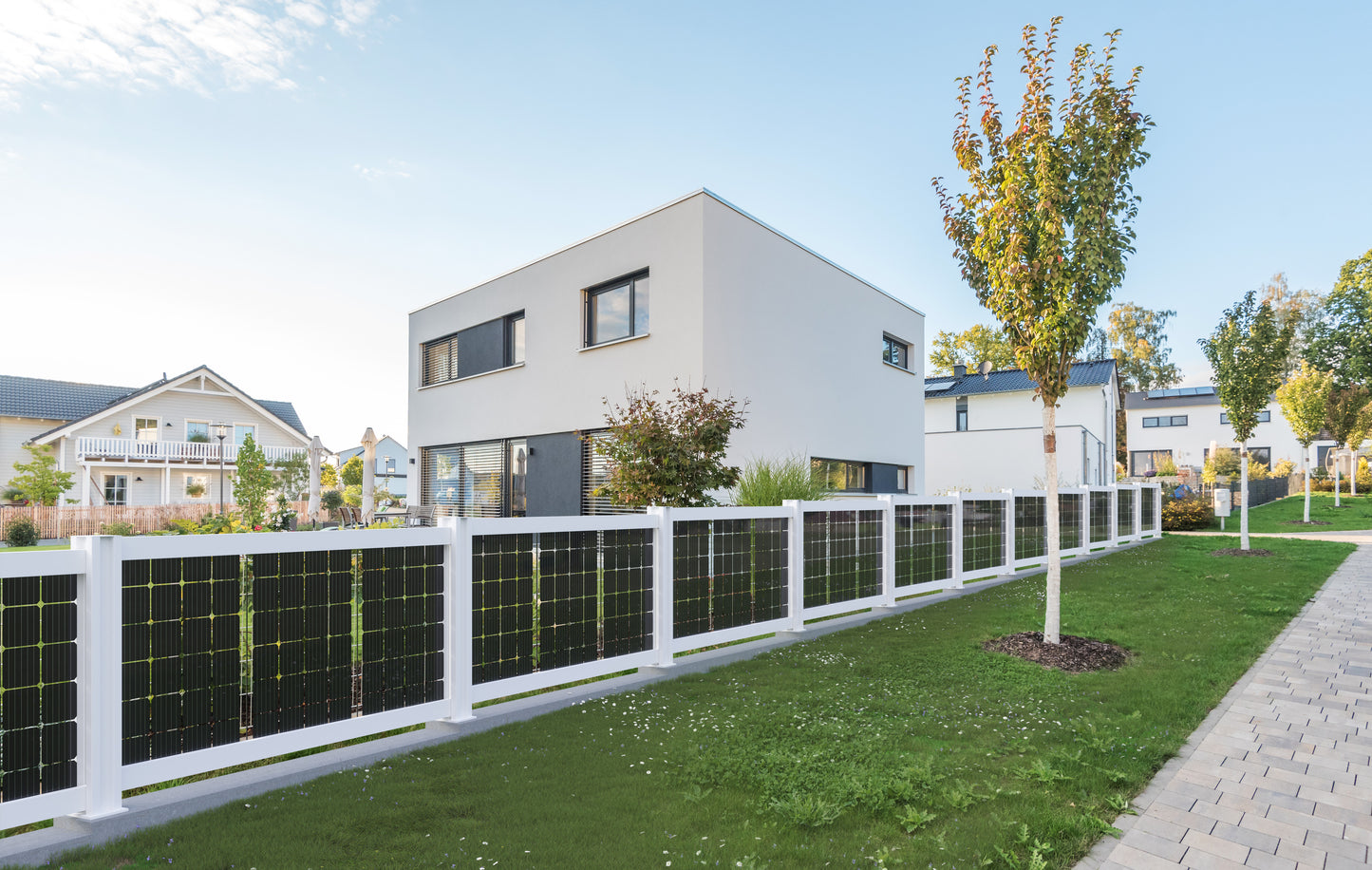 Solarzaun 2.30 m Breit